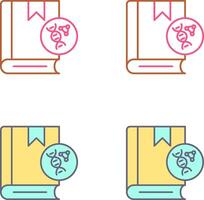 Dna Icon Design vector