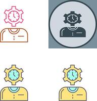 Time Icon Design vector