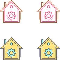 Home Automation Icon Design vector