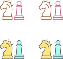 Chess Piece Icon Design vector