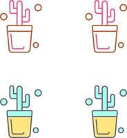 Cactus Icon Design vector