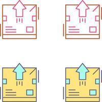 Delivery Box Icon Design vector