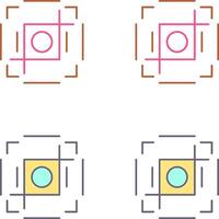 Crop Icon Design vector
