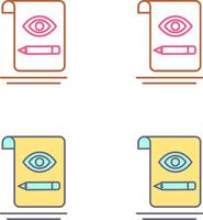 Sketch Icon Design vector