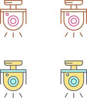 Security Camera Icon Design vector