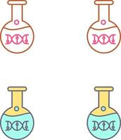 Dna Icon Design vector