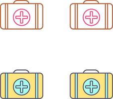 First Aid Kit Icon Design vector