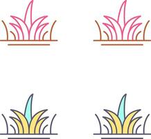 Grass Icon Design vector