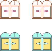 Door Icon Design vector