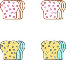 Bread Icon Design vector