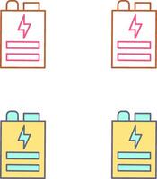 Battery Icon Design vector