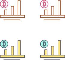 Chart Icon Design vector