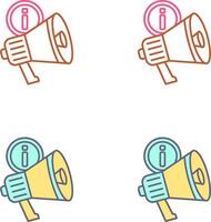 Megaphone Icon Design vector