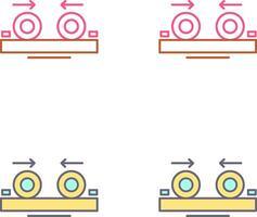 Collision Icon Design vector