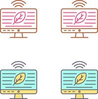 Technology Icon Design vector