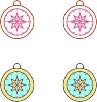 Compass Icon Design vector