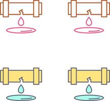 Leak Icon Design vector