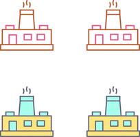 Factory Icon Design vector