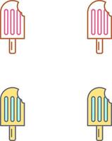Ice Cream Icon Design vector