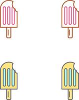 Ice Cream Icon Design vector