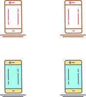 Mobile Icon Design vector