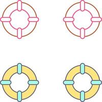 Life Saver Icon Design vector