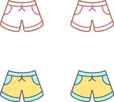 Swim Suit Icon Design vector