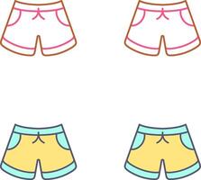 Swim Suit Icon Design vector