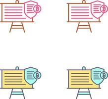 Presentation Icon Design vector