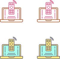 Remote Icon Design vector
