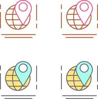 Map Icon Design vector