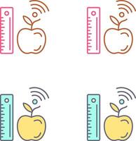 Measure Icon Design vector