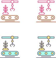 Conveyor Icon Design vector