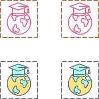 Earth Icon Design vector