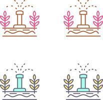 Sprinkler Icon Design vector
