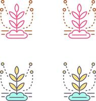 Irrigation System Icon Design vector