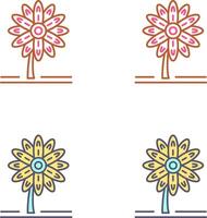 Daisy Icon Design vector