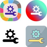 Unique Technical Support Icon Design vector