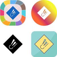 Explosive Material Icon Design vector