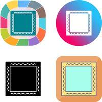 Unique Frame Icon Design vector