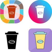 Coffee Cup Icon Design vector