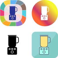 Coffee Blender Icon Design vector
