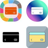 Unique Credit Card Icon Design vector