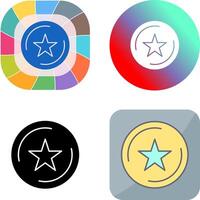 Unique Favorite Icon Design vector