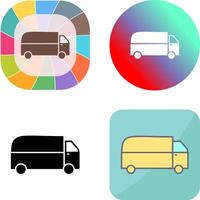 Unique Home Delivery Icon Design vector