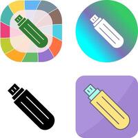 Unique USB Drive Icon Design vector