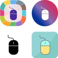 Unique Mouse Icon Design vector