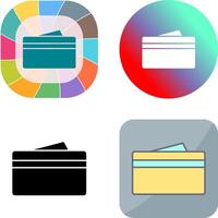 Unique Wallet Icon Design vector