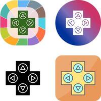 Unique Gaming Control Icon Design vector