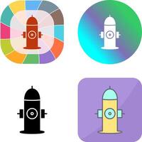 Unique Hydrant Icon Design vector